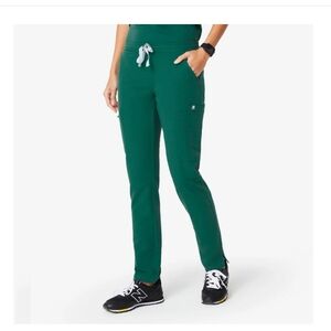 Figs Women's Hunter Green Yola - Skinny Scrub Pants Size Small